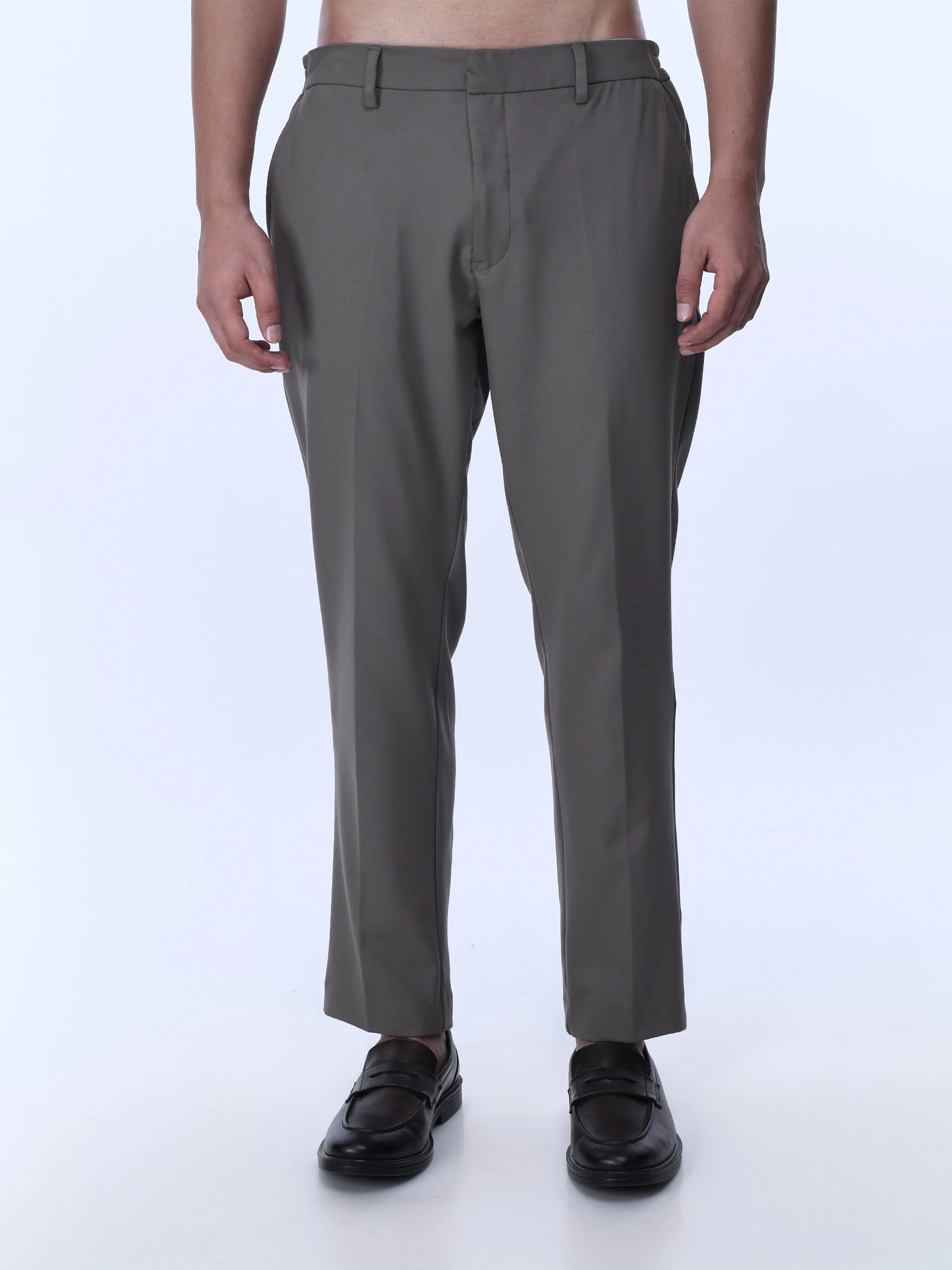 Soft Miracle Beige Tailored Trousers