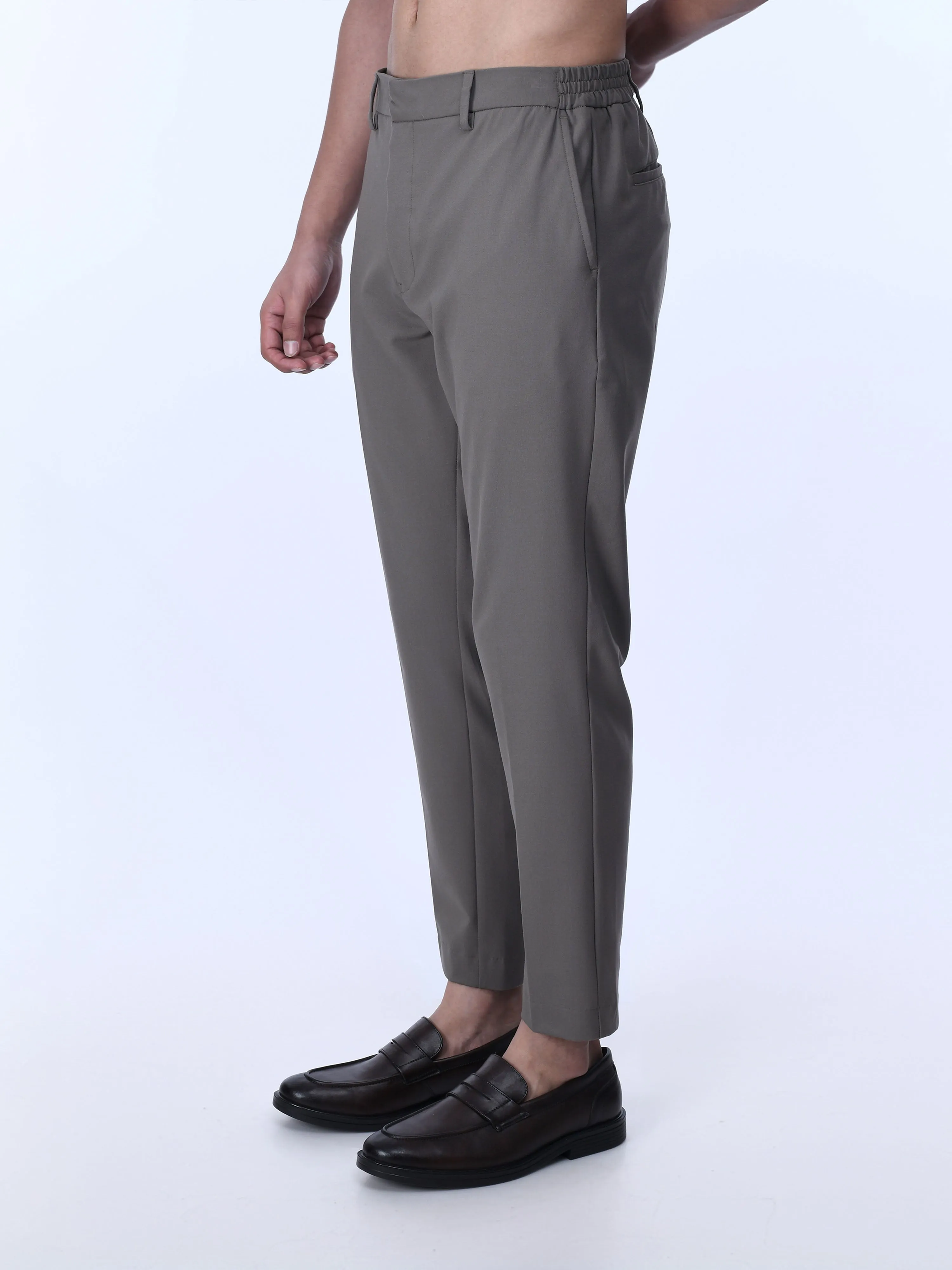 Soft Miracle Beige Tailored Trousers