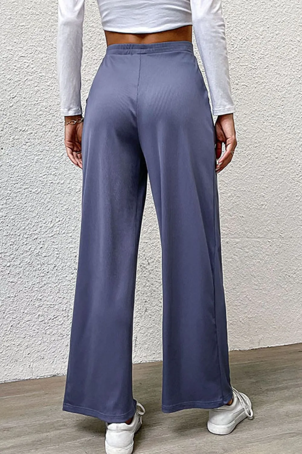 Soft Steel Pants with Pockets