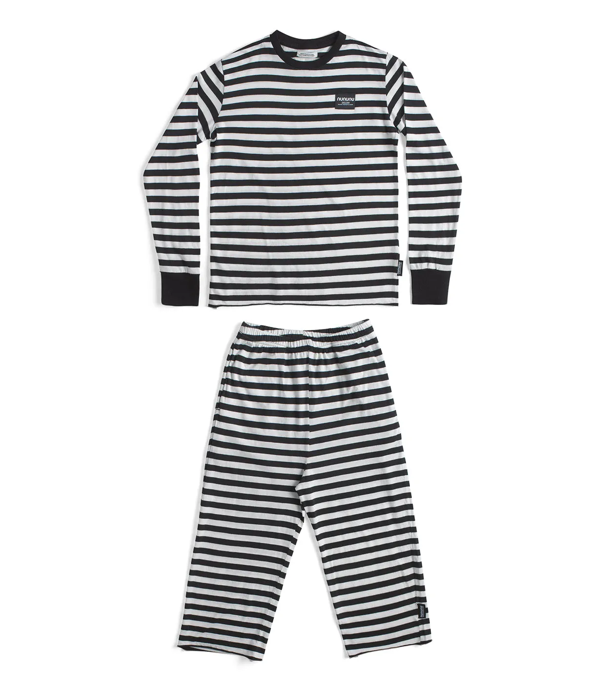 soft striped lounge set stripes