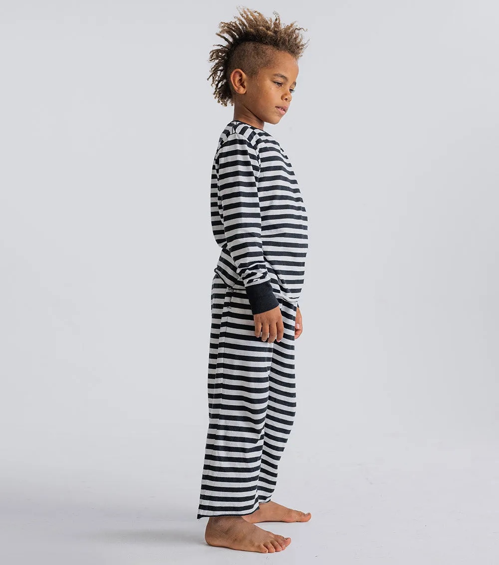 soft striped lounge set stripes