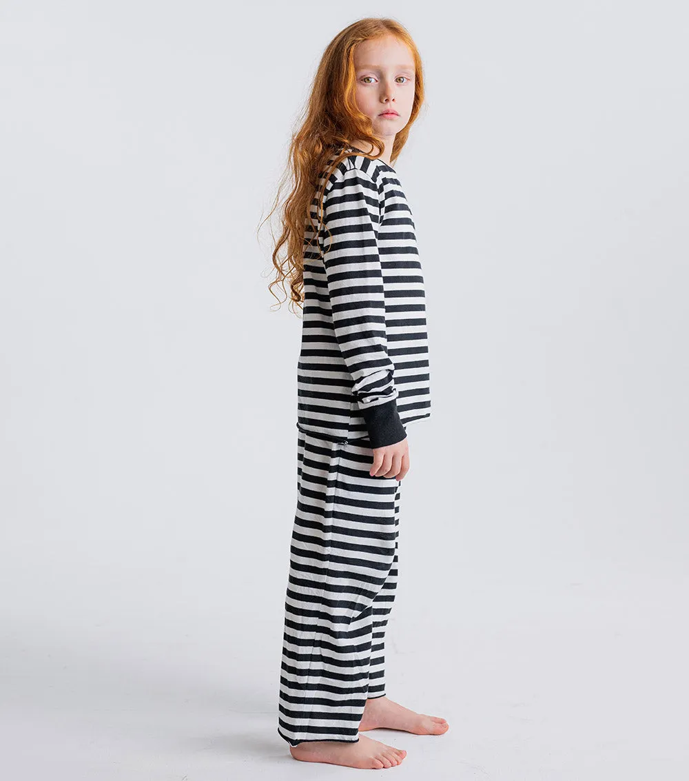 soft striped lounge set stripes