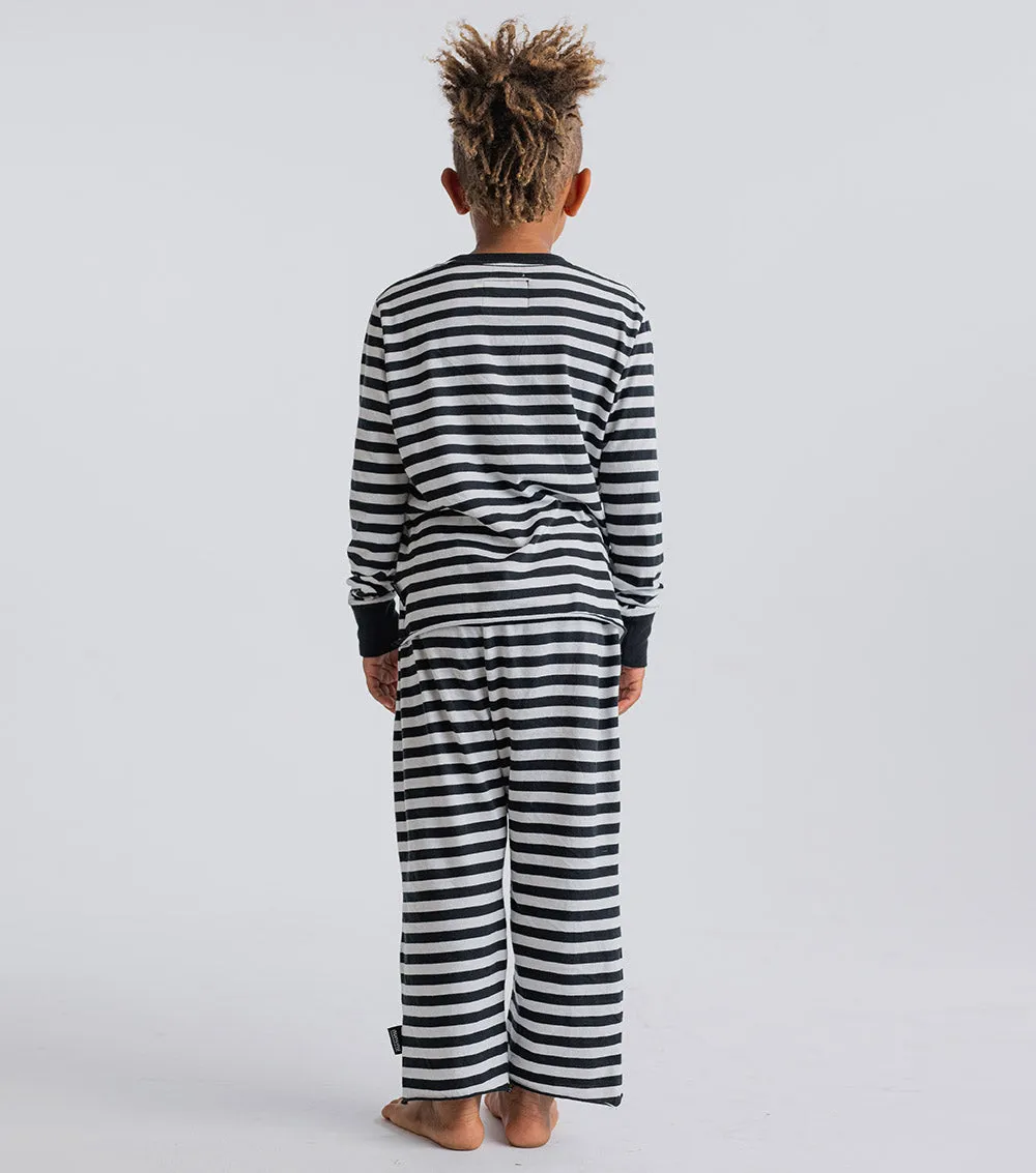 soft striped lounge set stripes