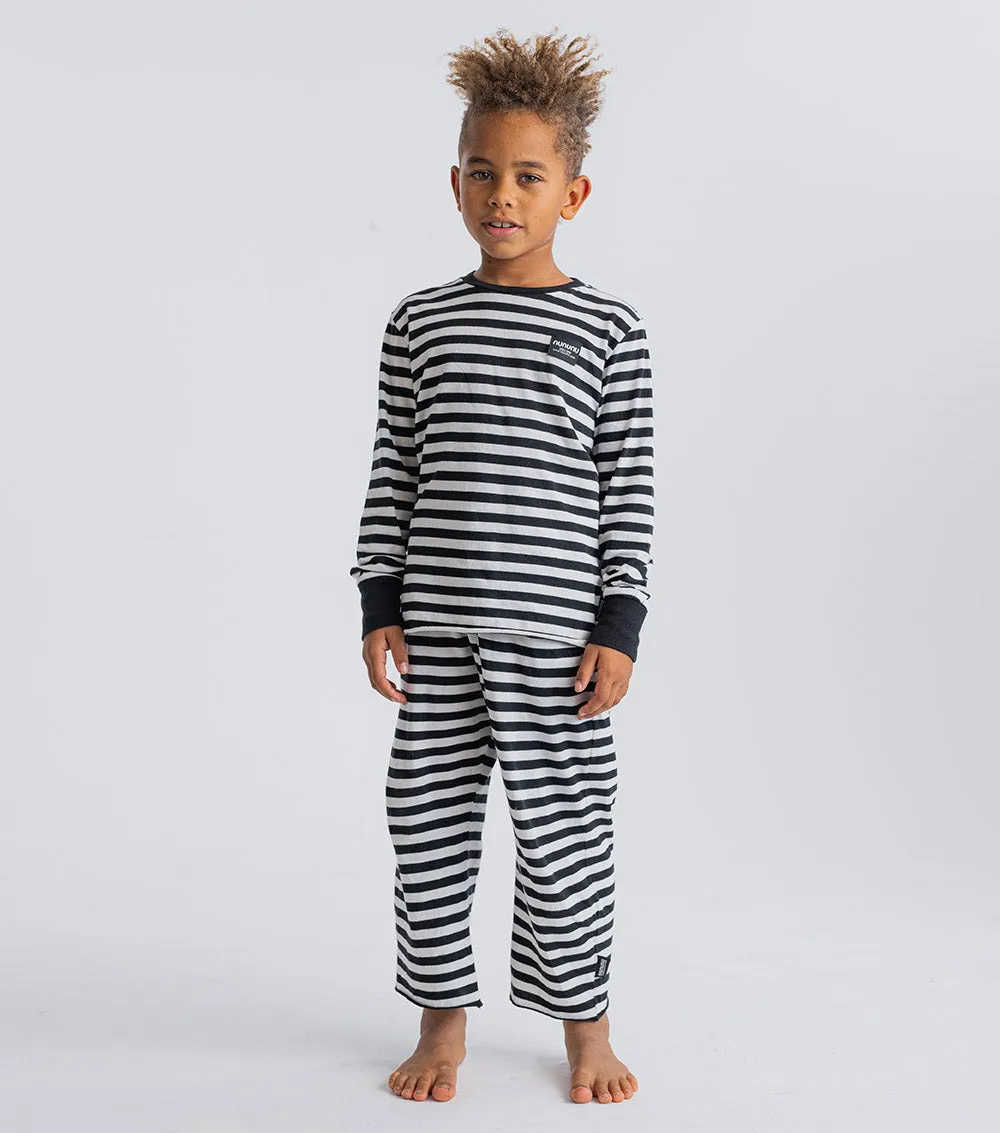 soft striped lounge set stripes
