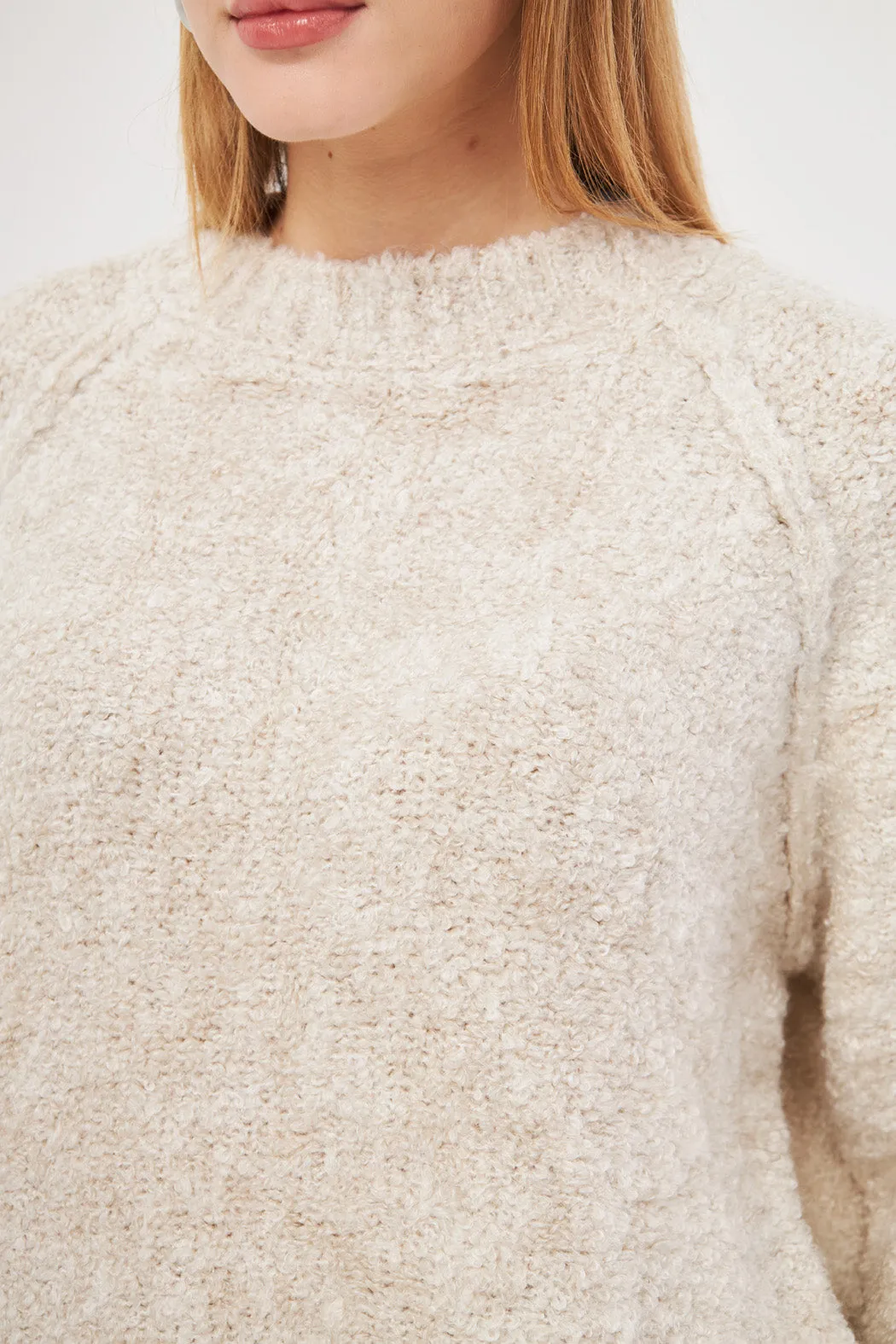 Soft Textured Knit Sweater