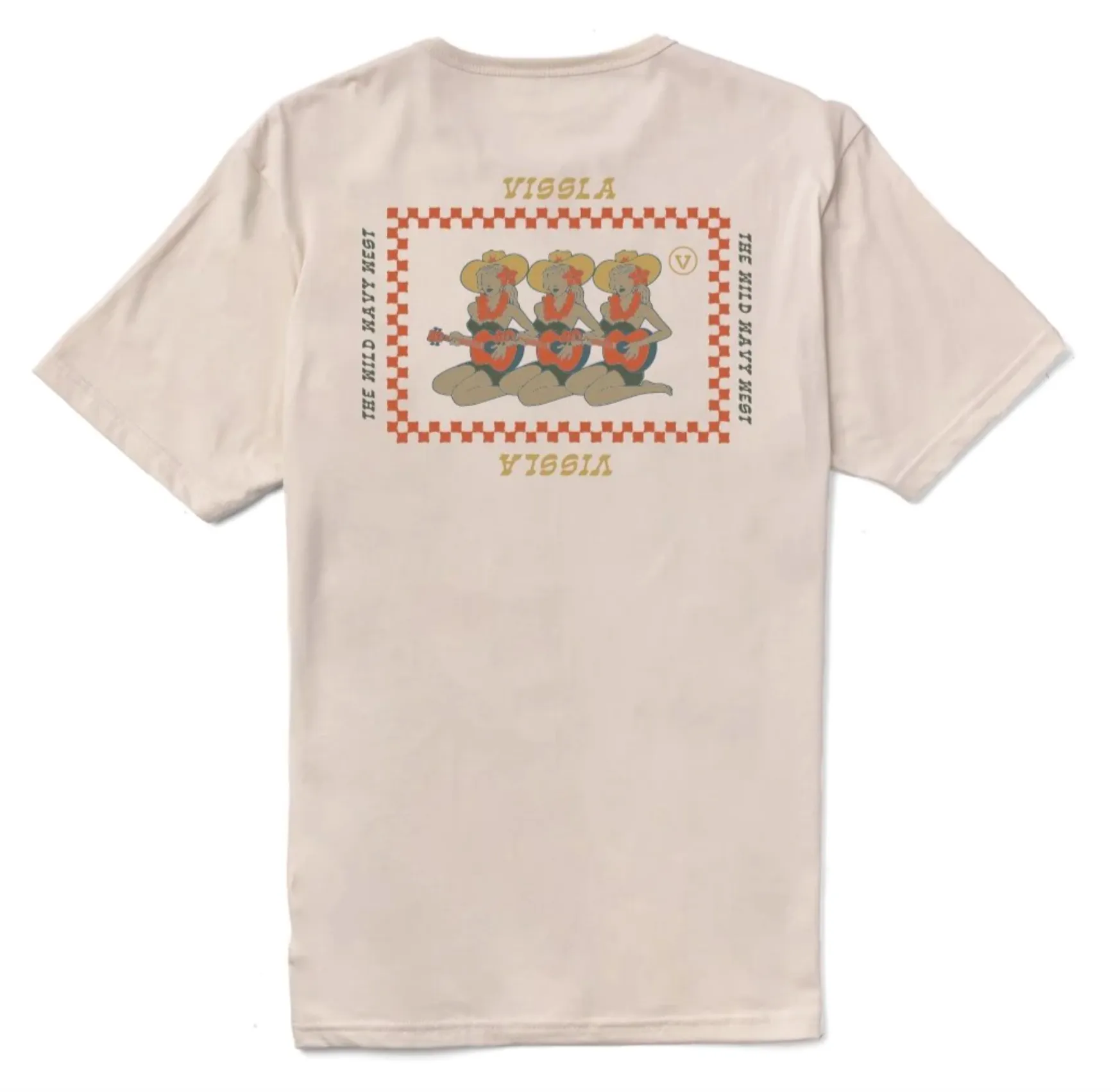 Soren Serenade Organic Pocket Tee- Bone