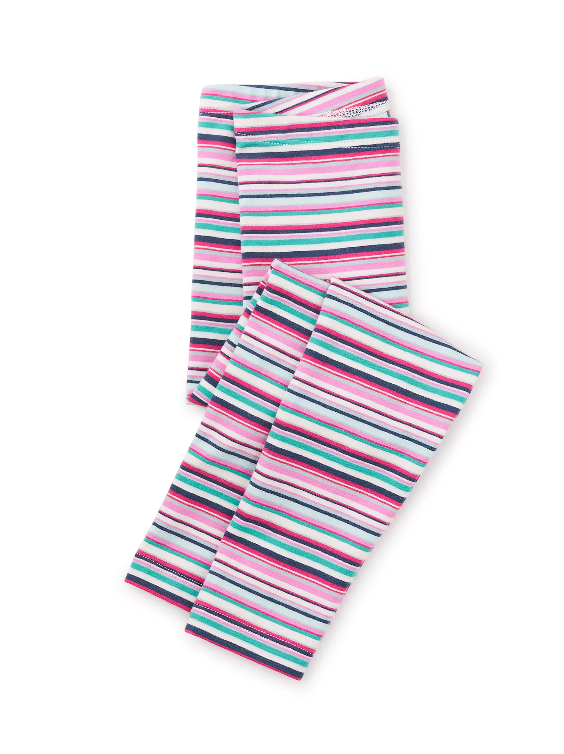 Striped Leggings - Blue Glow