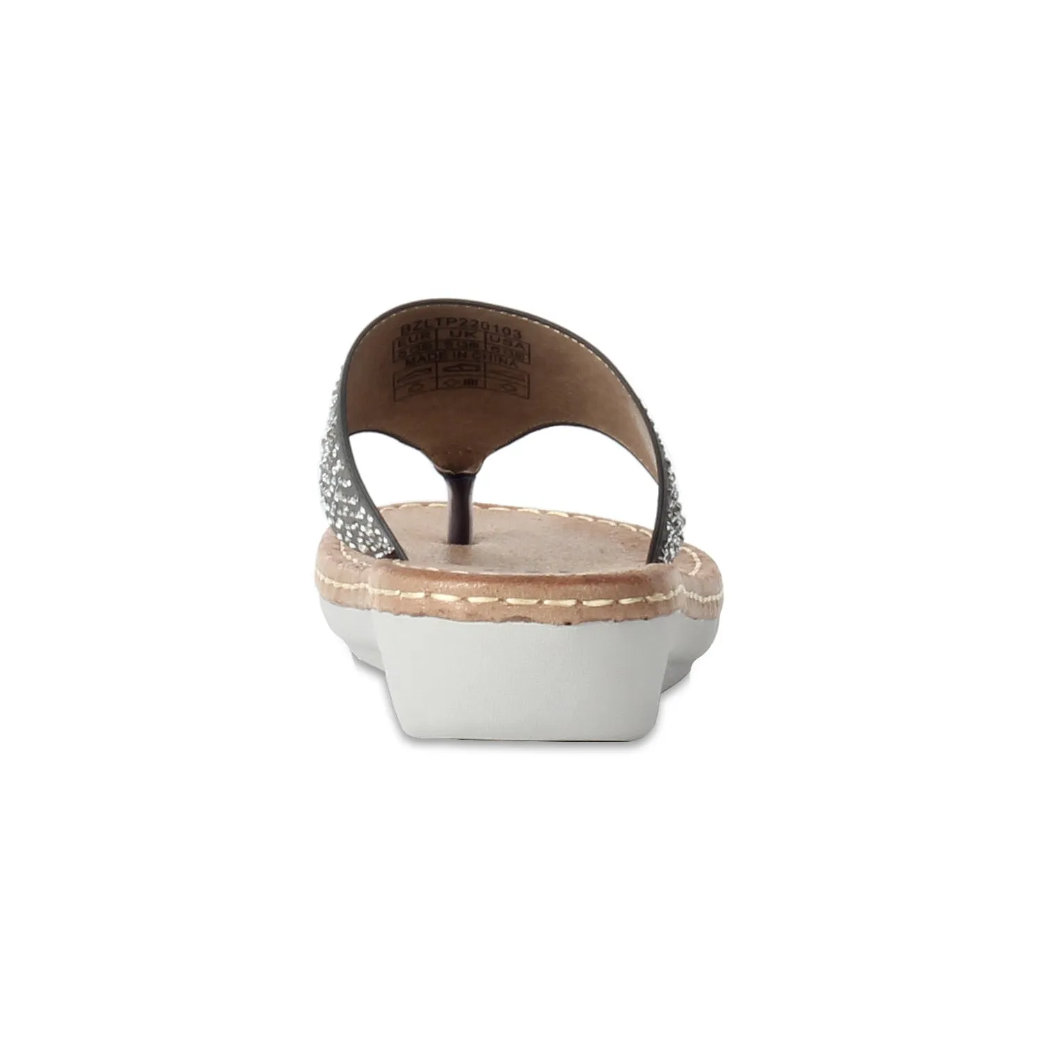 Studs Embellished Matt Finished Wedge for Women