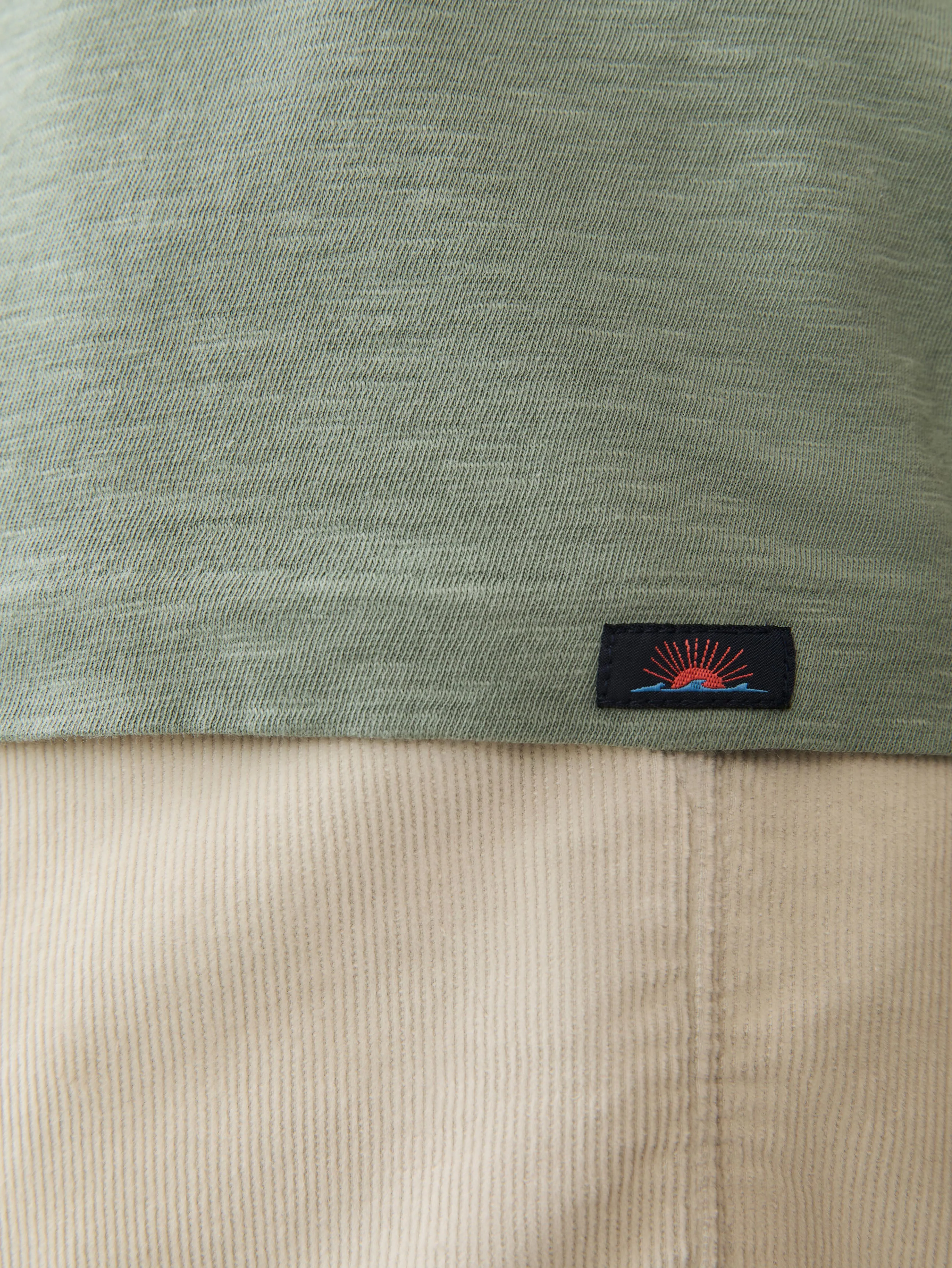 Sunwashed Regenerative Cotton Tee - Sage Creek