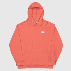 Unisex Hoodie - Coral Red