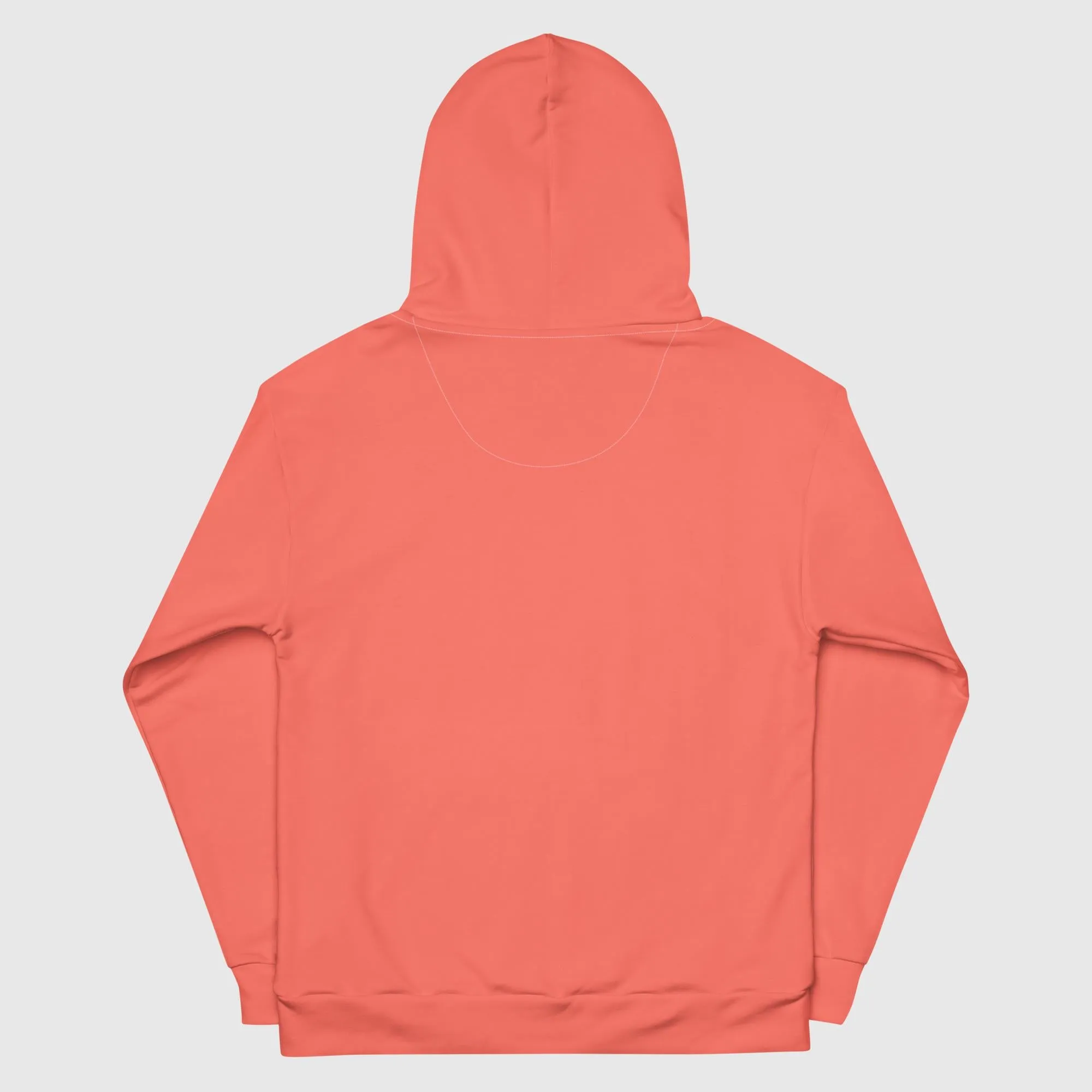 Unisex Hoodie - Coral Red
