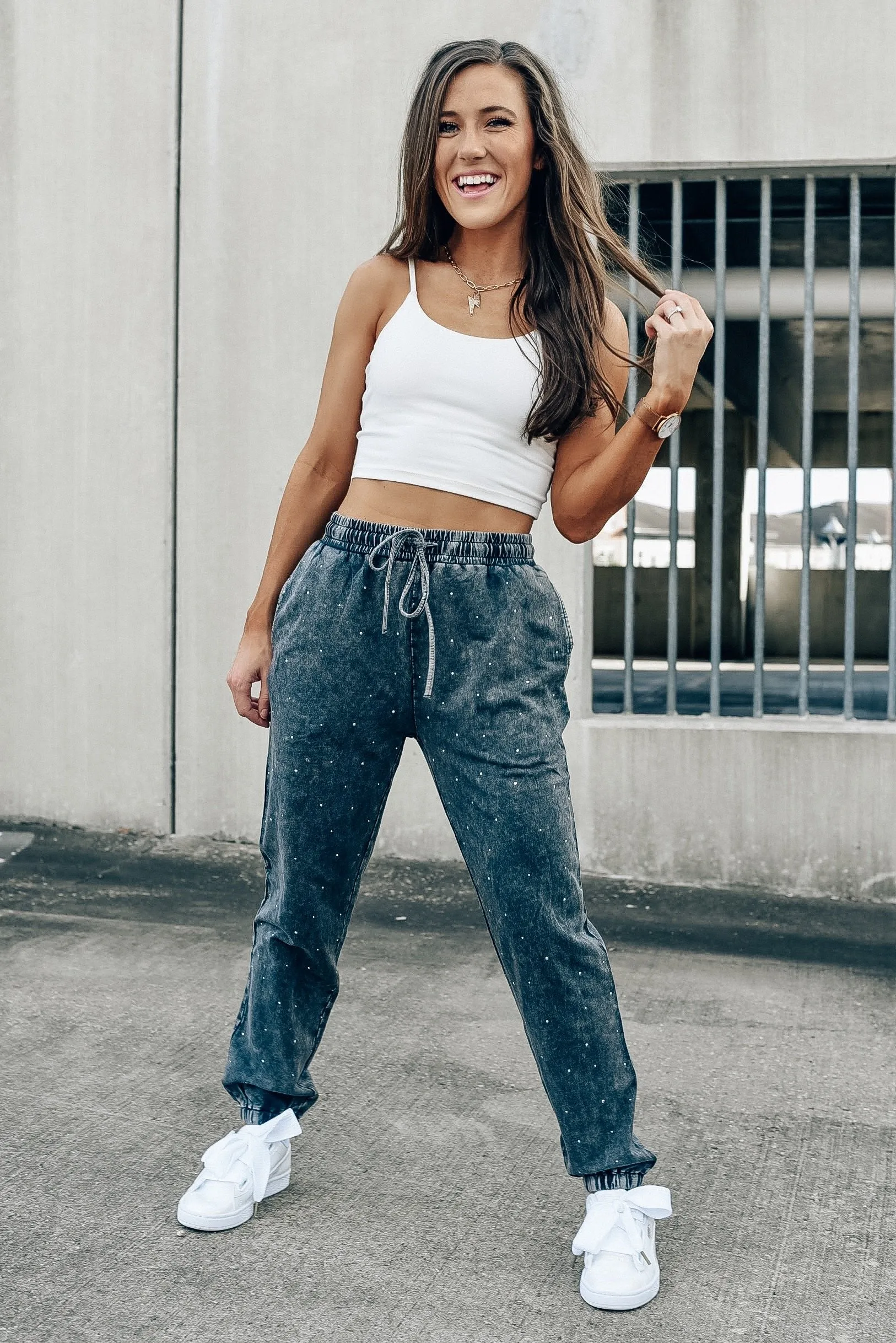 Winter Nights Mineral Washed Pants