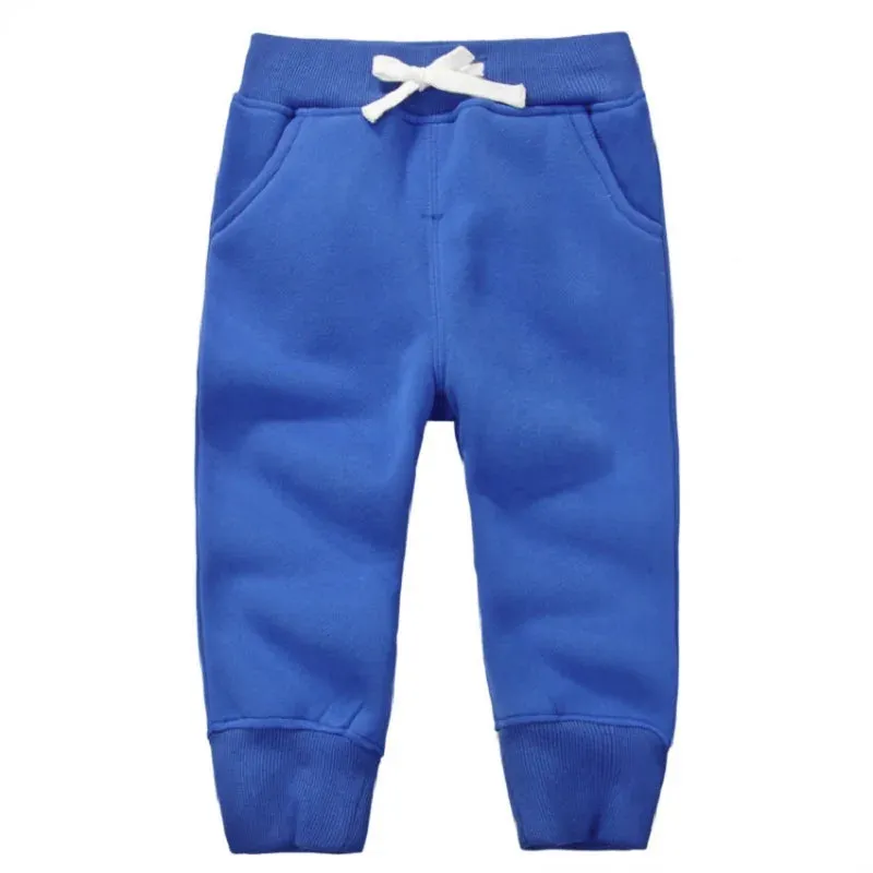 Winter Warm Velvet Sweatpants For 1-5 Yeas Babies Boys Girls Casual Sport Pants Jogging  Kids Children Trousers KF107