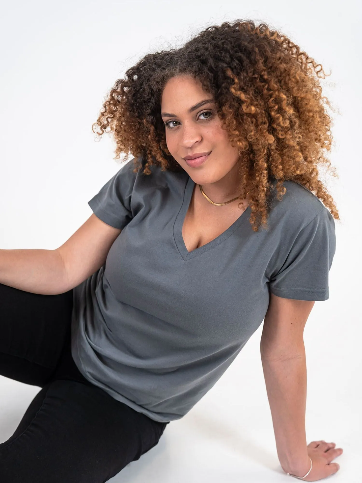 Women's Basic V-Neck 3-Pack