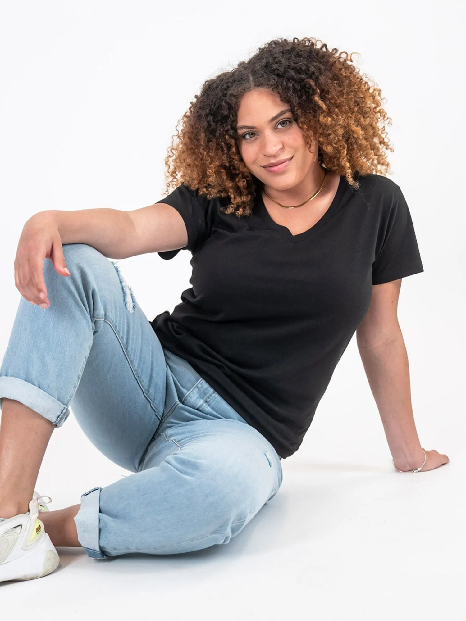 Women's Basic V-Neck 3-Pack