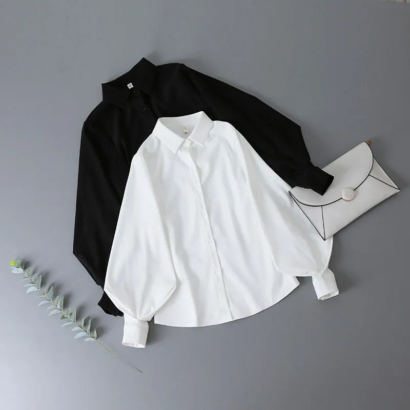 Women's Vintage Lantern Sleeve Blouse