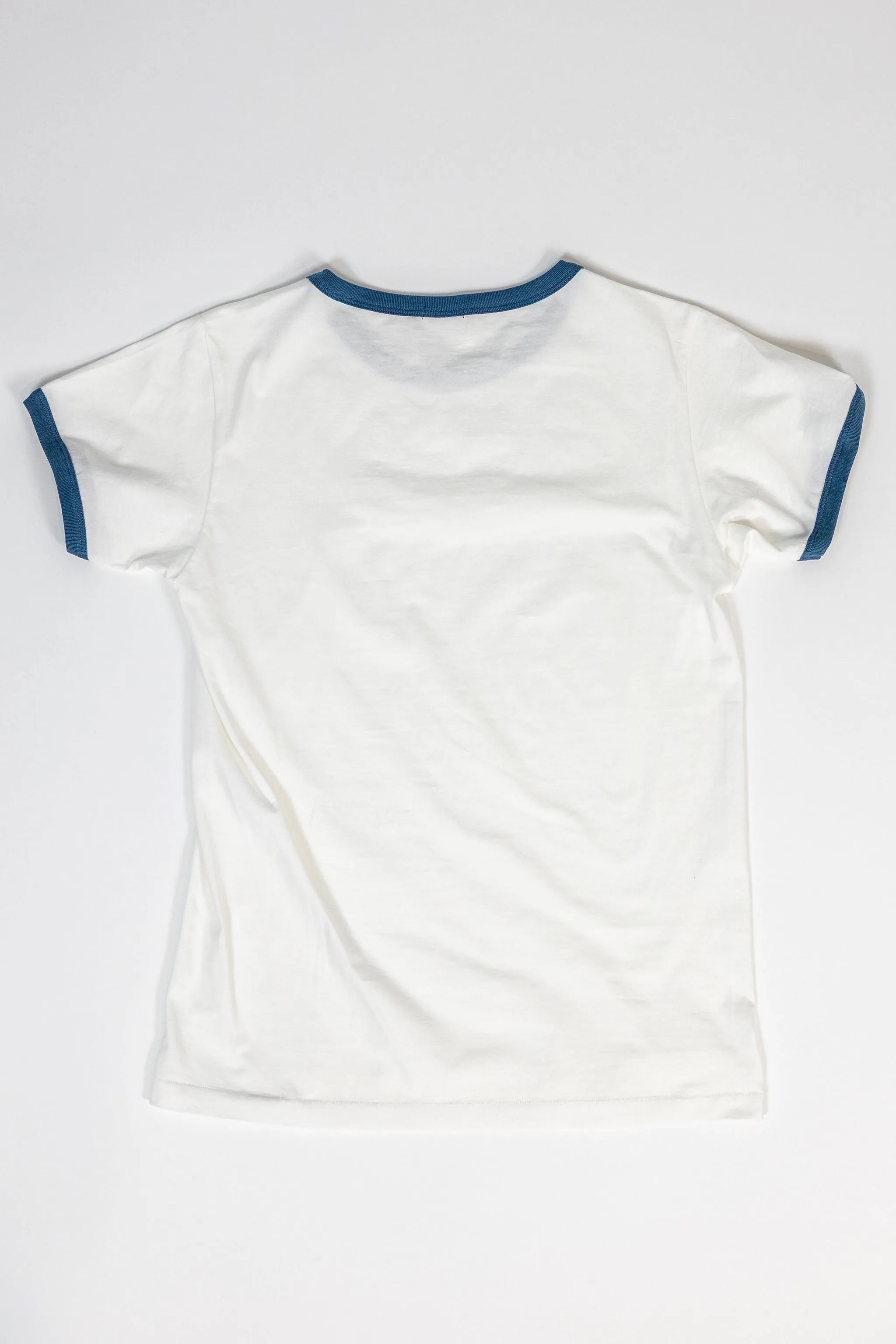 Wythe Tubular Ringer T-Shirt - Faded Navy