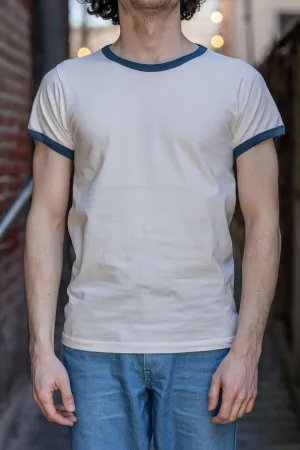 Wythe Tubular Ringer T-Shirt - Faded Navy
