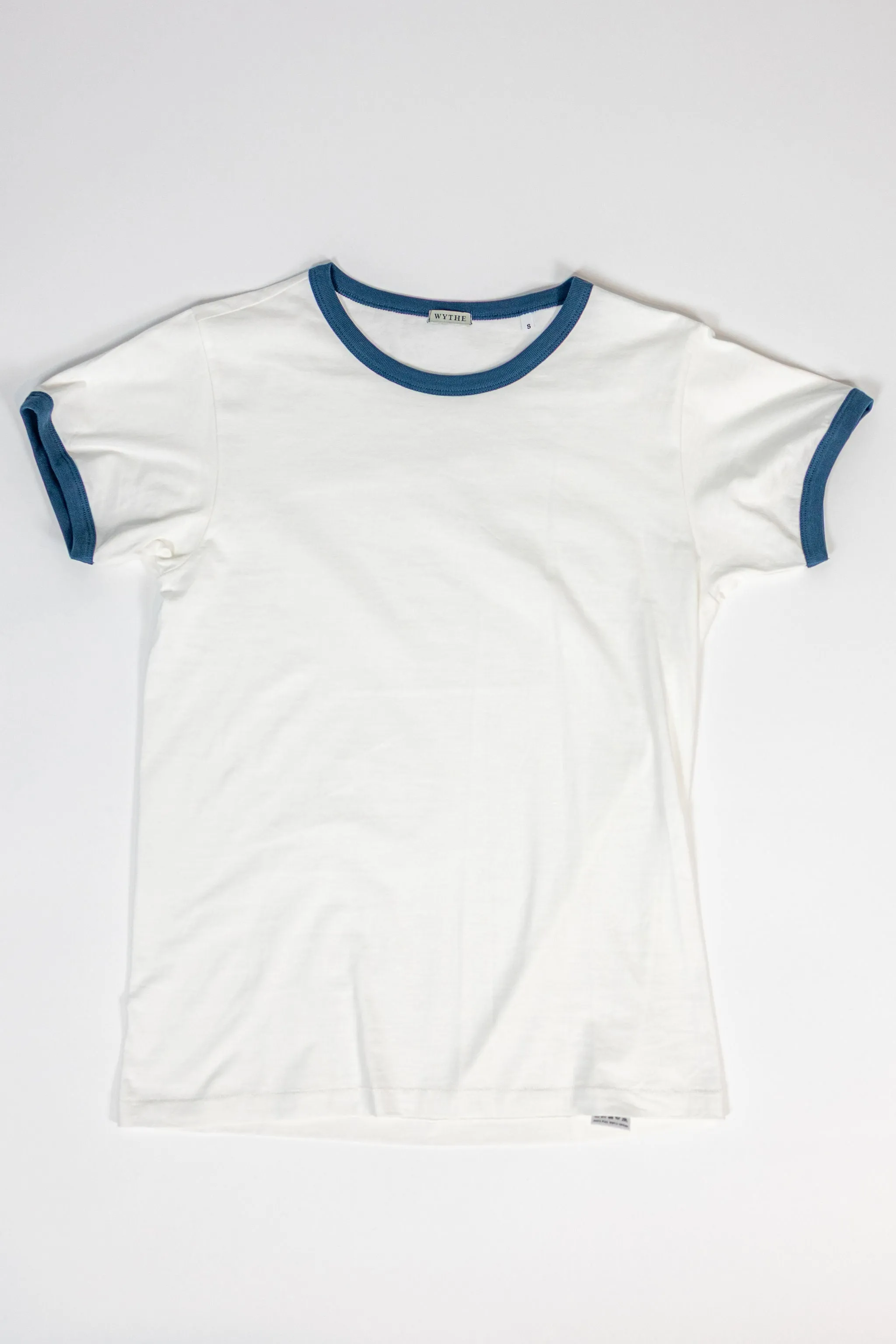 Wythe Tubular Ringer T-Shirt - Faded Navy