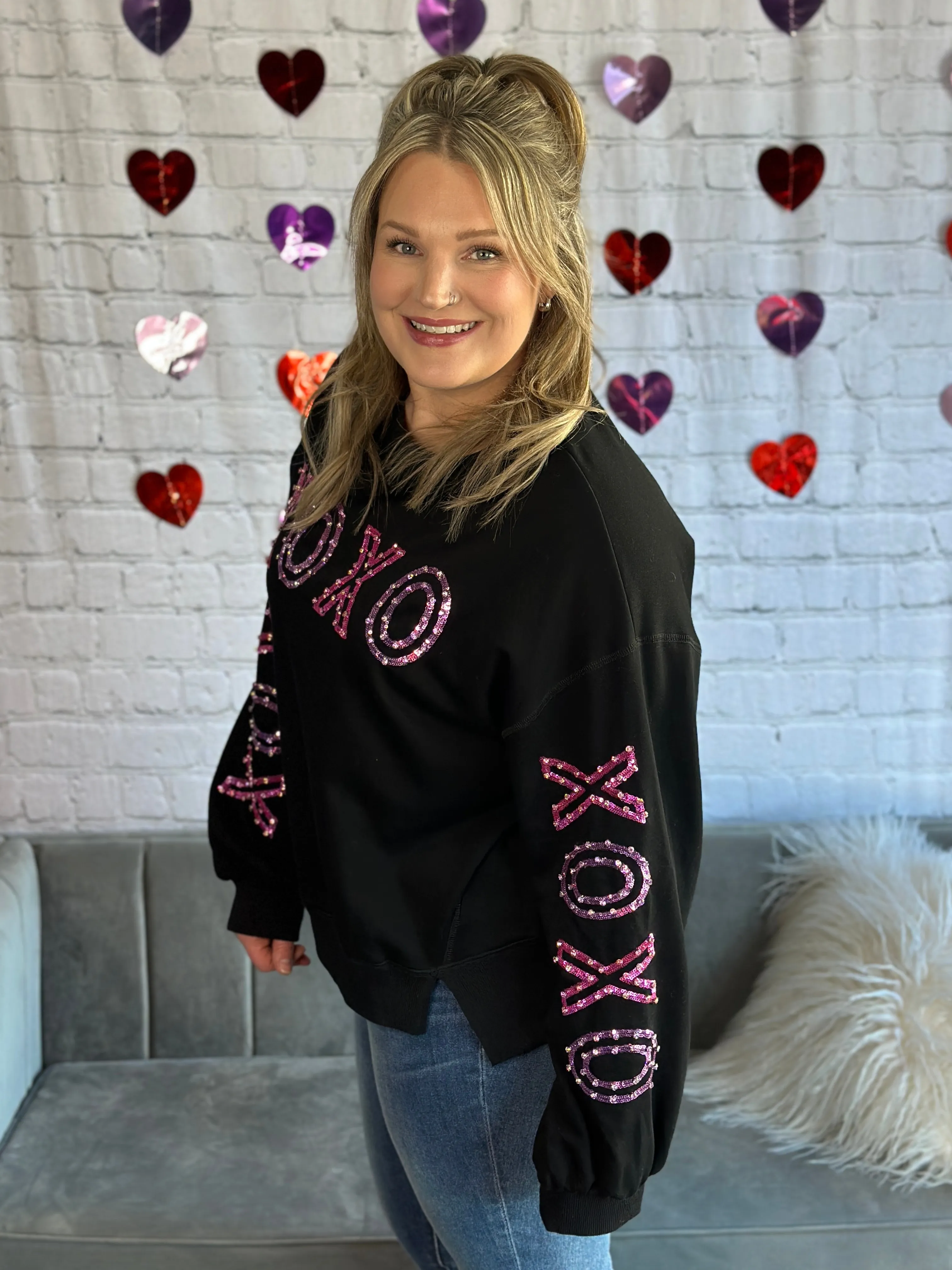 XOXO Gem Sweatshirt