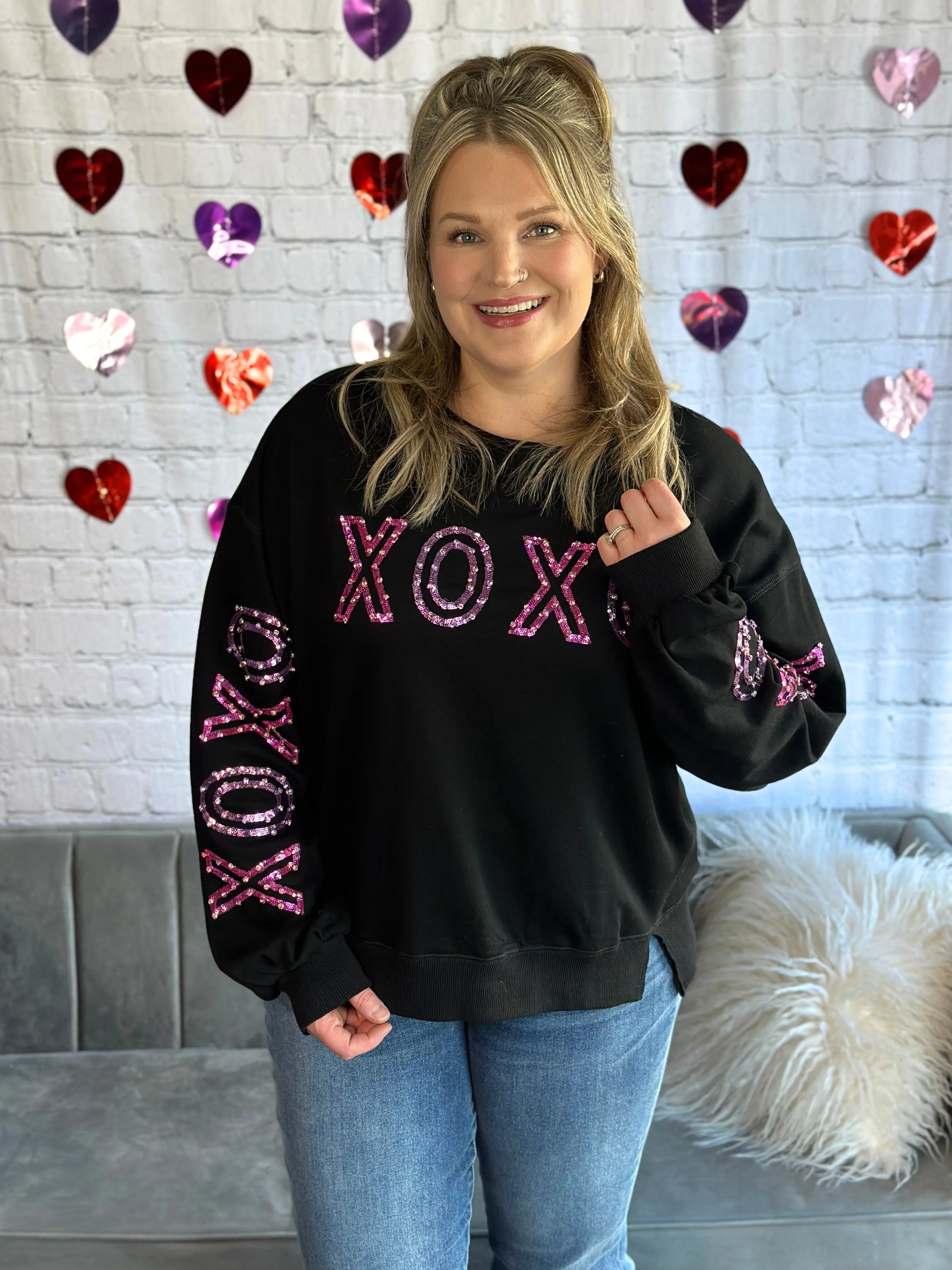 XOXO Gem Sweatshirt